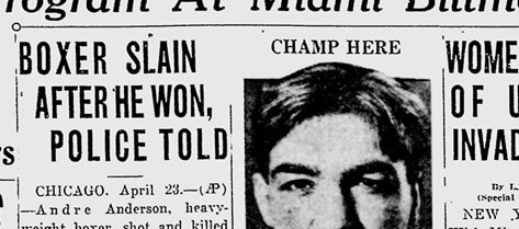 screenshot of Miami News article April 23, 1926 from Google News.