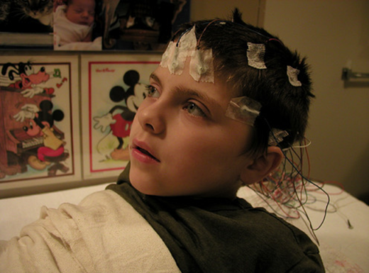 EEG of little kid