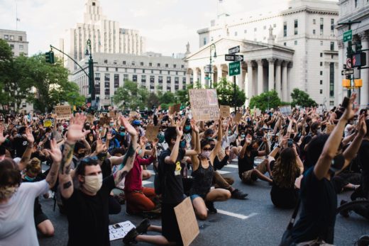 BLM Protest, by Life Matter.
